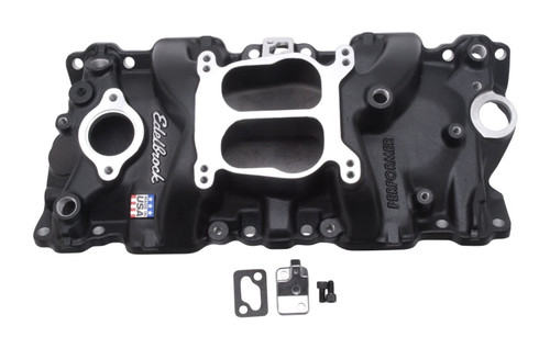 Edelbrock Performer Intake Manifold 21043 for Chevrolet 262-400 Small-Block V8 (1987-1995)