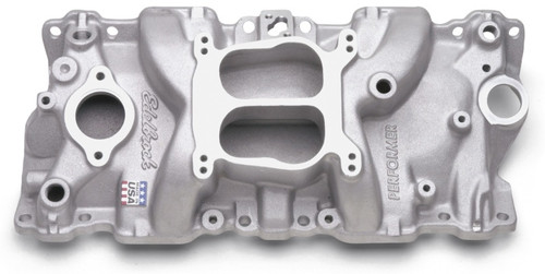 Edelbrock Performer Intake Manifold Part #2104 for Chevrolet 262-400 Small-Block V8 (1987-1995)