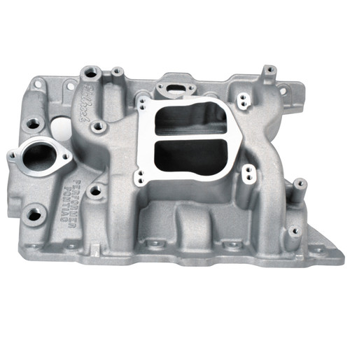 Edelbrock Performer Pontiac Intake Manifold Part #2156 for 1965-79 Pontiac V8 Engines