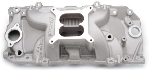 Edelbrock Performer RPM 7161 2-O Intake Manifold for Chevy Big-Block V8 (396-502 CID)