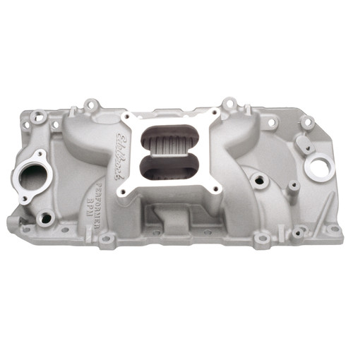 Edelbrock Performer RPM 7161 2-O Intake Manifold for Chevy Big-Block V8 (396-502 CID)