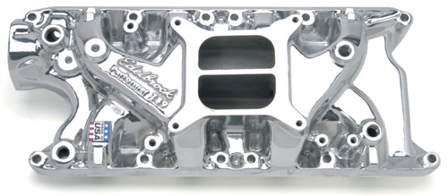Edelbrock Performer 289 Intake Manifold for Ford Small-Block V8 Engines - Polished Finish