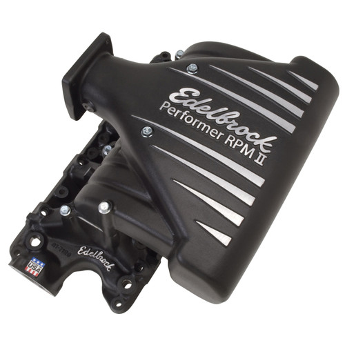 Edelbrock Performer RPM II Intake Manifold for Ford 5.0L Mustang – Black Finish Part #71233