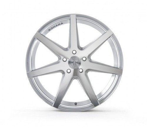 Rohana RC7 Wheels for BMW 5x120mm Machine Silver 19/20in