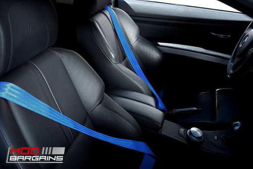 Gaphix Colored Seat Belt Replacement Kit Front & Rear for 2007-2013 BMW M3 [E90/E92/E93] - Under Temporary Maintenance - Please Call To Order