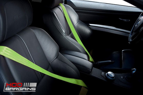 Gaphix Colored Seat Belt Replacement Kit Front & Rear for 2007-2013 BMW M3 [E90/E92/E93] - Under Temporary Maintenance - Please Call To Order