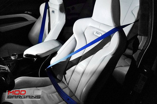 Gaphix Colored Seat Belt Replacement Kit Front & Rear for 2015+ BMW M3/M4 [F80/F82/F83] - Under Temporary Maintenance - Please Call To Order