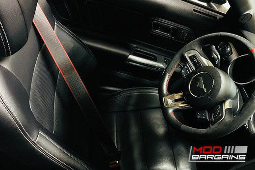 Gaphix Colored Seat Belt Replacement Kit Front & Rear for 2015+ Ford Mustang [S550]