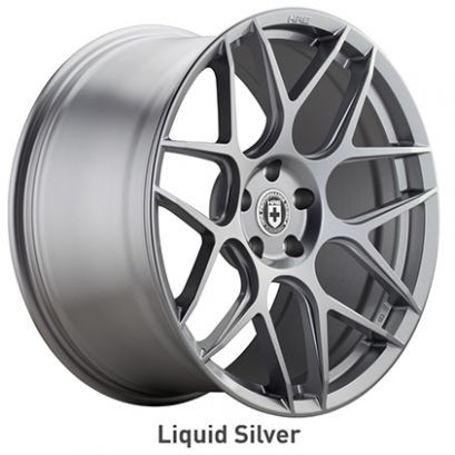 HRE FF01 Flow Form Wheels in Liquid Silver for Ford 20