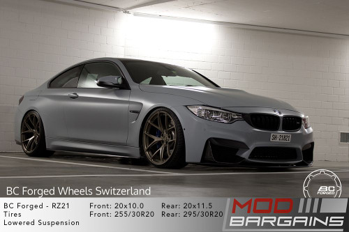 BC Forged RZ21 Monoblock Wheels 17-23 Inch - All Makes & Models