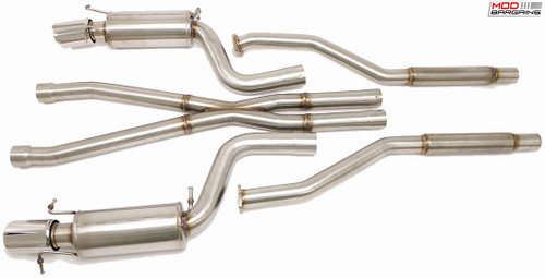No Longer Available - Billy Boat Gen 2 Cat-Back Exhaust w/ X-Pipe for 2009-2014 Cadillac CTS-V Coupe - FDOM-0320