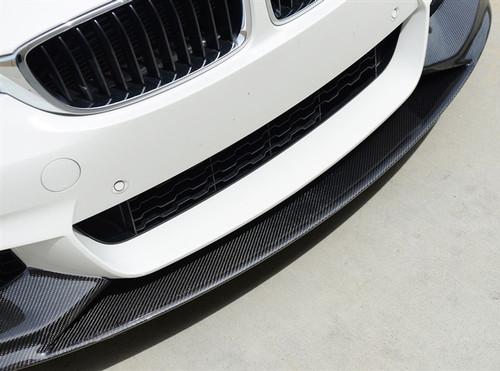 Carbon Fiber Front Lip Splitter For 14 Bmw 4 Series M Sport F32 Performance Style