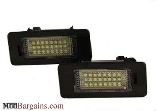 24-LED License Plate Lamps by City Vision Lighting (E82/E88/E9X/E39/E60/E70)