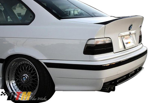 DTM Fiber Werkz E46 CSL Style Trunk Lid for 1992-99 BMW 3-Series [E36] (FRP/