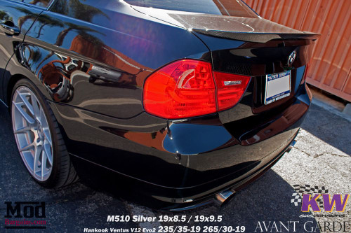 Carbon Fiber Trunk Spoiler for 2007-11 BMW 3-Series Sedan [E90] Performance  Style