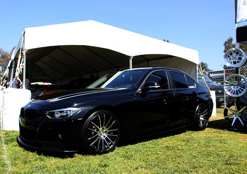 ESM Wheels ESM-BL021 19" Matte Black/Machined Wheels For BMW [Set]