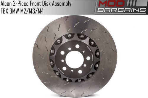Alcon O.E. Replacement 2-Piece Front Disc Assembly [BMW F8X M2/M3/M4]