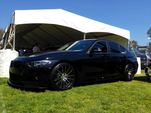 ESM Wheels ESM-BL021 19" Matte Black/Machined Wheels For BMW [Set]~~