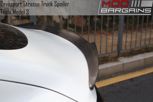 RevoZport Strasse Trunk Spoiler for Tesla Model 3