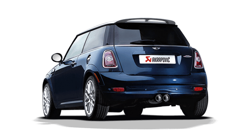 Akrapovic 07-14 MINI Cooper S (R56) / Cooper S Cabrio (R57) Evolution Line Cat Back (SS) (Req. Tips) - ME-MIN/TI/1H
