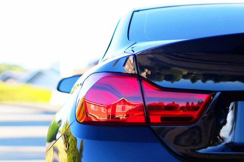 GoldenWrench BLACKLINE Tail Light Overlay Kit for BMW 4-Series | F82 M4 (LCI) - F82LCI