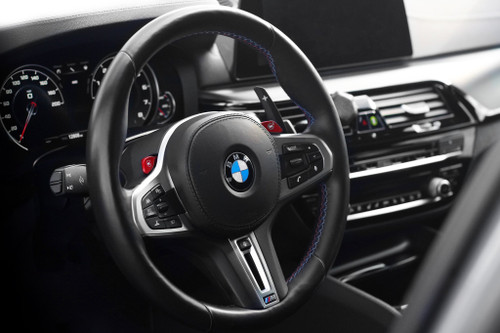 GoldenWrench BLACKLINE Spec Billet Paddle Shifter Set - Black for BMW G Chassis - GXXBPS-B