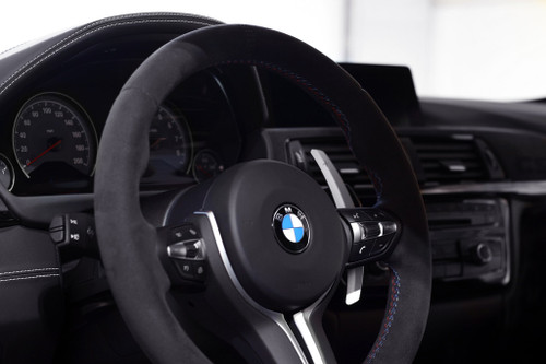 GoldenWrench BLACKLINE Spec Billet Paddle Shifter Set - Silver for BMW G Chassis - GXXBPS-S