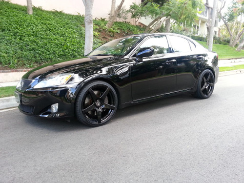 Forgestar CF5 Wheel Package - 5x114.3 - 19x9 et35 (f) | 19x10 et42 (r) - Gloss Black for Lexus IS/RC Forgestar CF5 Wheel Package - 5x114.3 - 19x9 et35 (f) | 19x10 et42 (r) - Gloss Black for Lexus IS/RC