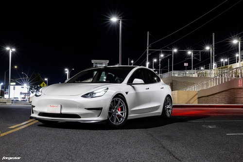 Forgestar CF5V Wheel Package - 5x114.3 - 19x9 et35 (f) | 19x10 et42 (r) - Gloss Anthracite for Tesla Model 3/Y Forgestar CF5V Wheel Package - 5x114.3 - 19x9 et35 (f) | 19x10 et42 (r) - Gloss Anthracite for Tesla Model 3/Y