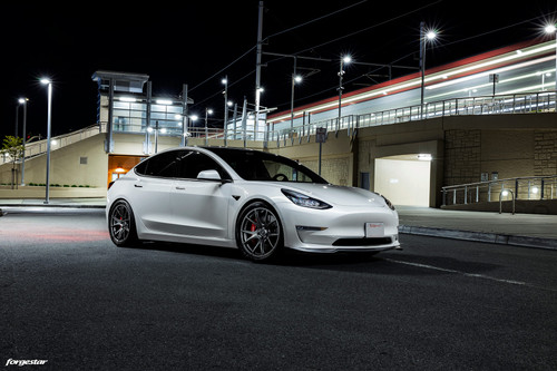 Forgestar CF5V Wheel Package - 5x114.3 - 19x9 et35 (f) | 19x10 et42 (r) - Gloss Anthracite for Tesla Model 3/Y Forgestar CF5V Wheel Package - 5x114.3 - 19x9 et35 (f) | 19x10 et42 (r) - Gloss Anthracite for Tesla Model 3/Y