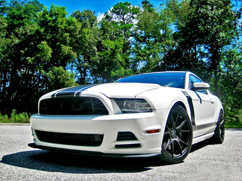 Forgestar CF5V Wheel Package - 5x114.3 - 19x9.5 et29 (f) | 19x11 et56 (r) - Satin Black for S197/S550 Mustang