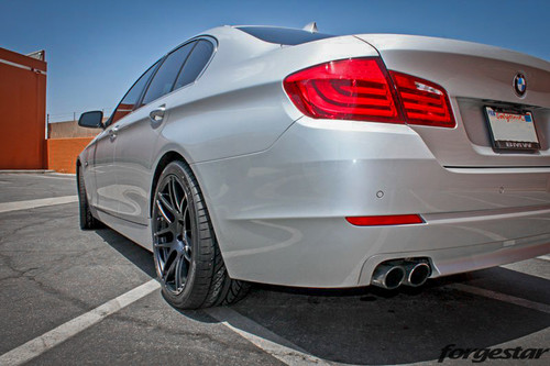 Forgestar F14 Wheel Package - 5x120 - 19x9.5 et21 (f) | 19x9.5 et35 (r) - Gloss Black for BMW F10 5-Series Forgestar F14 Wheel Package - 5x120 - 19x9.5 et21 (f) | 19x9.5 et35 (r) - Gloss Black for BMW F10 5-Series