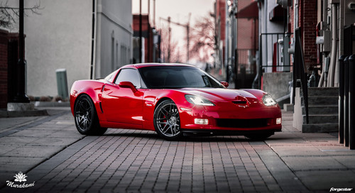 Forgestar F14 Wheel Package - 5x120.65 - 19x10 et30 (f) | 20x12 et50 (r) - Gloss Anthracite for C6 / C7 Z06 Corvette Forgestar F14 Wheel Package - 5x120.65 - 19x10 et30 (f) | 20x12 et50 (r) - Gloss Anthracite for C6 / C7 Z06 Corvette