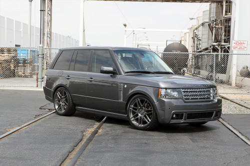 Forgestar F14 Wheel Package - 5x120 - 22x10 et30 (f) | 22x10 et30 (r) - Gloss Anthracite for Range Rover