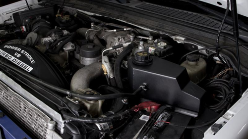 Mishimoto Ford 6.4L Powerstroke Aluminum Degas Tank, 2008-2010 for Ford F-250 / F-350 / F-450 / F-550 - MMRT-F2D-08EN Mishimoto Ford 6.4L Powerstroke Aluminum Degas Tank, 2008-2010 for Ford F-250 / F-350 / F-450 / F-550 - MMRT-F2D-08EN