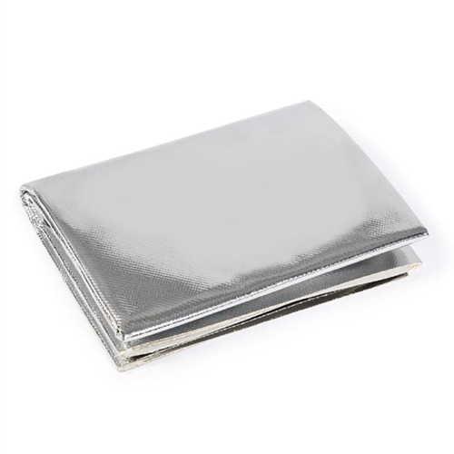 Mishimoto Aluminum Silica Heat Barrier with Adhesive Backing, 12"x24" - MMHP-ASHB-1224