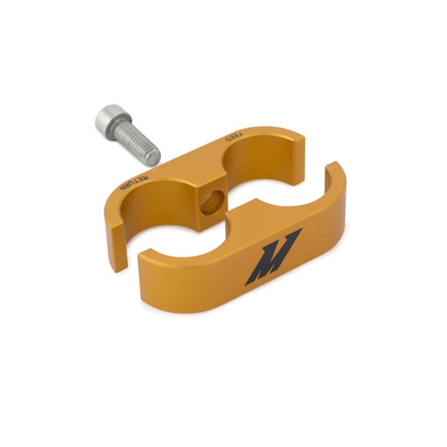 Mishimoto Oil Line Stay -10AN, Gold - MMSBH-SEP-10GD