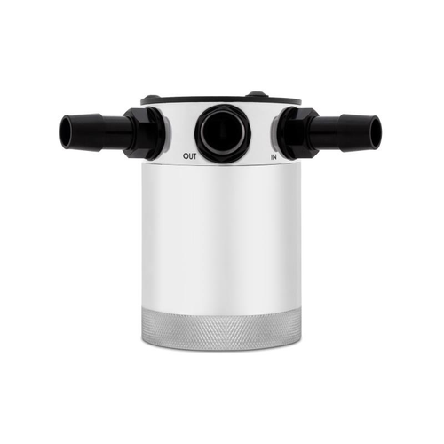 Mishimoto Compact Baffled Oil Catch Can, 3-Port - MMBCC-CBTHR-P Mishimoto Compact Baffled Oil Catch Can, 3-Port - MMBCC-CBTHR-P