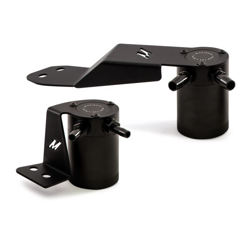 Mishimoto Cadillac ATS 2.0T Baffled Oil Catch Can System, 2013+ - MMBCC-ATS4-13SBE Mishimoto Cadillac ATS 2.0T Baffled Oil Catch Can System, 2013+ - MMBCC-ATS4-13SBE