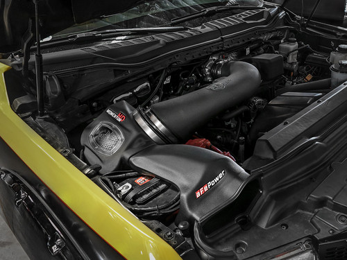 aFe Power Momentum GT Cold Air Intake System w/Pro DRY S Filter for Ford Super Duty 17-19 V8-6.2L - 51-73116 aFe Power Momentum GT Cold Air Intake System w/Pro DRY S Filter for Ford Super Duty 17-19 V8-6.2L - 51-73116