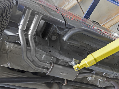 aFe Power Rebel Series 3" to 2-1/2" 409 Stainless Steel Cat-Back Exhaust System for Ford F-150 04-08 V8-4.6/5.4L - 49-43079-P