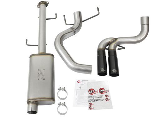 aFe Power Rebel Series 3" Stainless Steel Cat-Back Exhaust System for 2007-2017 Toyota FJ Cruiser - 49-46030-B
