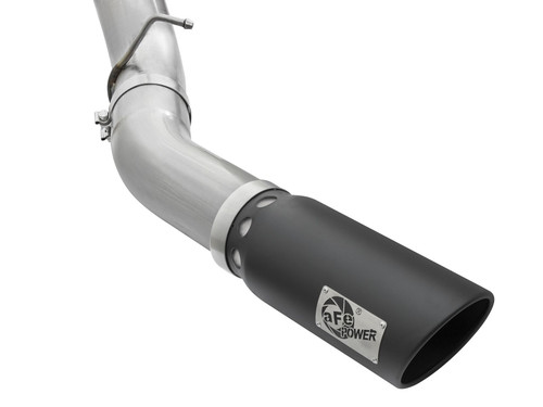 aFe Power ATLAS 5 IN Aluminized Steel DPF-Back Exhaust System for GM Diesel Trucks 2016 V8-6.6L (td) LML - 49-04081-B