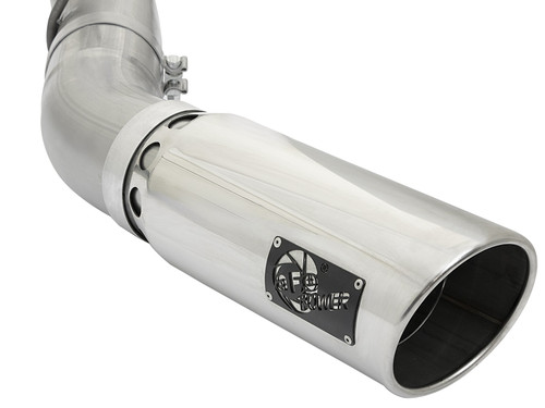 aFe Power ATLAS 5" Aluminized Steel DPF-Back Exhaust System for GM Diesel Trucks 17-19 V8-6.6L (td) L5P - 49-04085-P