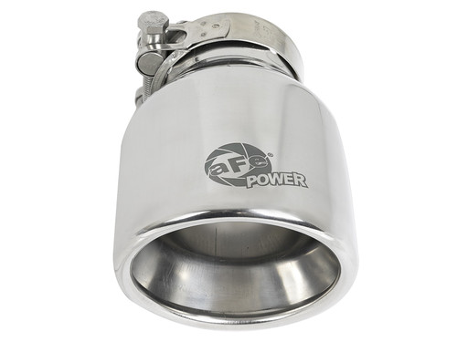 aFe Power MACH Force-Xp 2-1/2" 304 Stainless Steel Exhaust Tip - 49T25404-P06