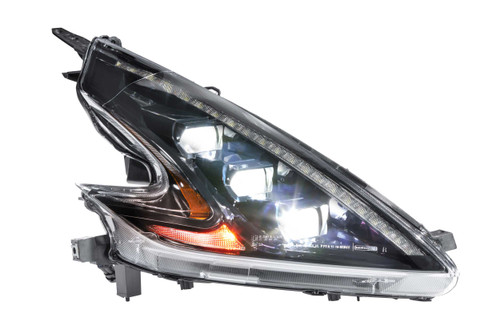 Morimoto XB LED Headlights: Nissan 370Z (09-20) (Pair / ASM / LHD) - LF474-ASM