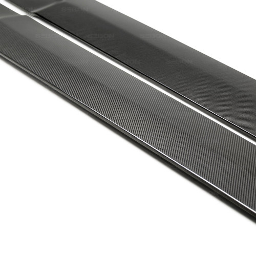 Seibon TB-style carbon fiber side skirts for 2017-2020 Infiniti Q60 - SS17INFQ60-TB Seibon TB-style carbon fiber side skirts for 2017-2020 Infiniti Q60 - SS17INFQ60-TB