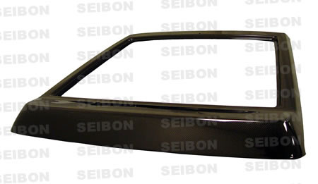 Seibon OEM-style carbon fiber trunk lid for 1984-1987 Toyota Corolla AE86 HB - TL8487TYAE86HB