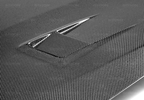 Seibon DV-style carbon fiber hood for 2012-up BMW F20, 2014-up F22, and 2016-up F87 - HD11BMWF20-DV