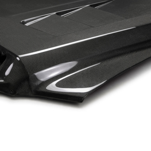 Seibon TS-style carbon fiber hood for 2014-2020 Toyota Tundra - HD14TYTU-TS